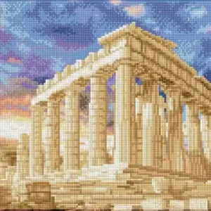 Satisfait Ou Remboursé DIAMOND DOTZ® Carré Le Parthénon, Athènes