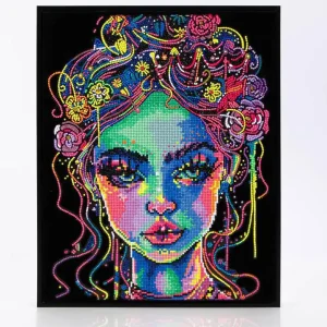 Produit De Marque Kit Diamond Dotz fond noir suédine – Visage captivant