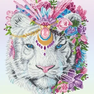 Kit DIAMOND DOTZ® Collection exclusive Tigre Bohème Vente Directe