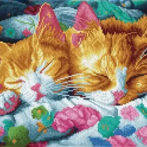 Kit DIAMOND DOTZ® La sieste des chatons Offre Exclusive