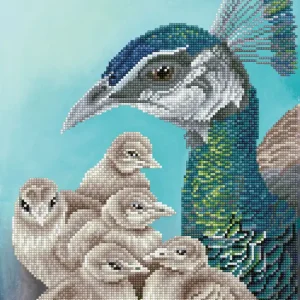 En Vogue Kit DIAMOND DOTZ® Maman Paon et ses petits