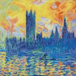 Kit DIAMOND DOTZ® Parlement de Londres en hiver (Monet) Prix Réduit