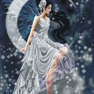 Kit DIAMOND DOTZ® Rêverie sur la lune glacée Vente Directe