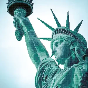 Livraison Mondiale Kit DIAMOND DOTZ® Statue de la Liberté