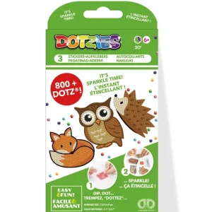 Solde Kit DOTZIES® 3 Stickers Amis de la forêt
