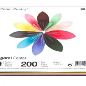 Dernière Chance ORIGAMI PASTEL 15X15