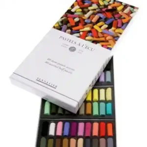 COFFRET 80 1/2 PASTELS A L'ECU SENNELIER Gros Lot