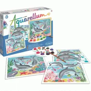 Livraison Express AQUARELLUM DAUPHINS