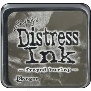 Édition Limitée DISTRESS MINI AQUARELLABLE FRAYED BURLAP